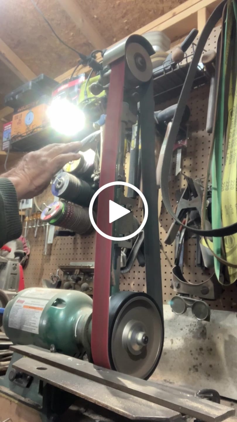 Customer video review of 2 x 72 Ceramic Sanding Belts, 3 PACK