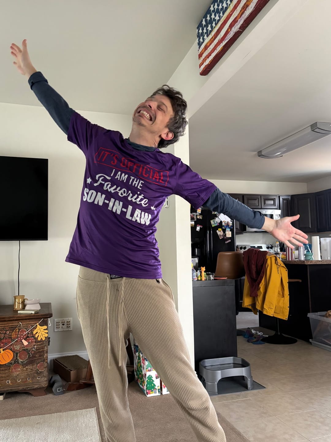Customer photo review of I Am The Favorite Son-In-Law - Best Gift For Son-In-Law Classic T-Shirt
