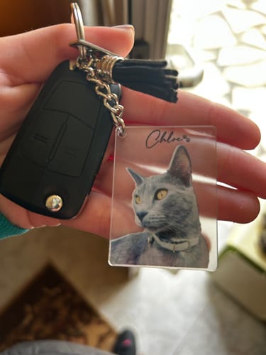 Customer photo review of Μπρελόκ με το Δικό σας Κατοικίδιο