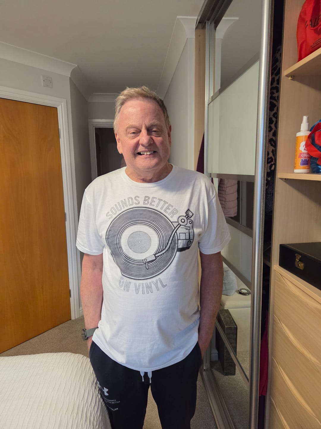 Customer photo review of Sounds Better T Shirt
