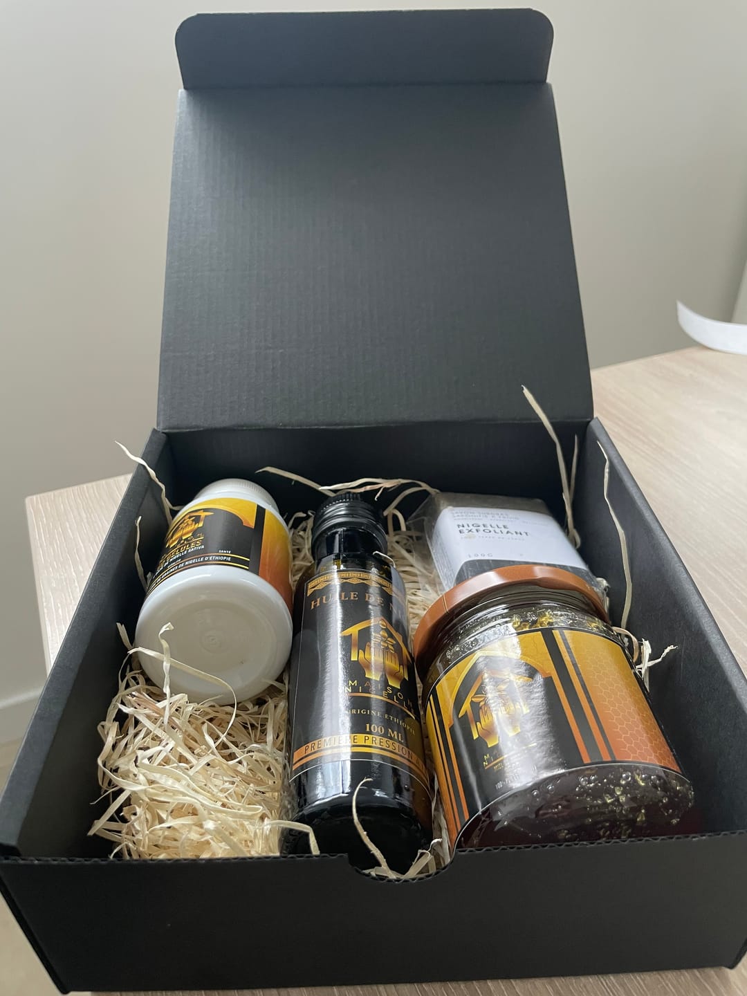 Customer photo review of Box Nigelle Bien-être Quotidien