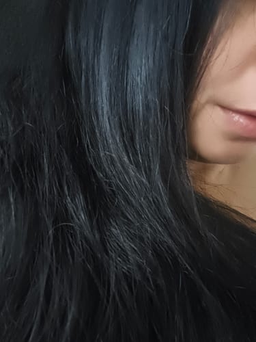 Reseña con foto de un cliente sobre Hair Power - Reparación Capilar 60 ml