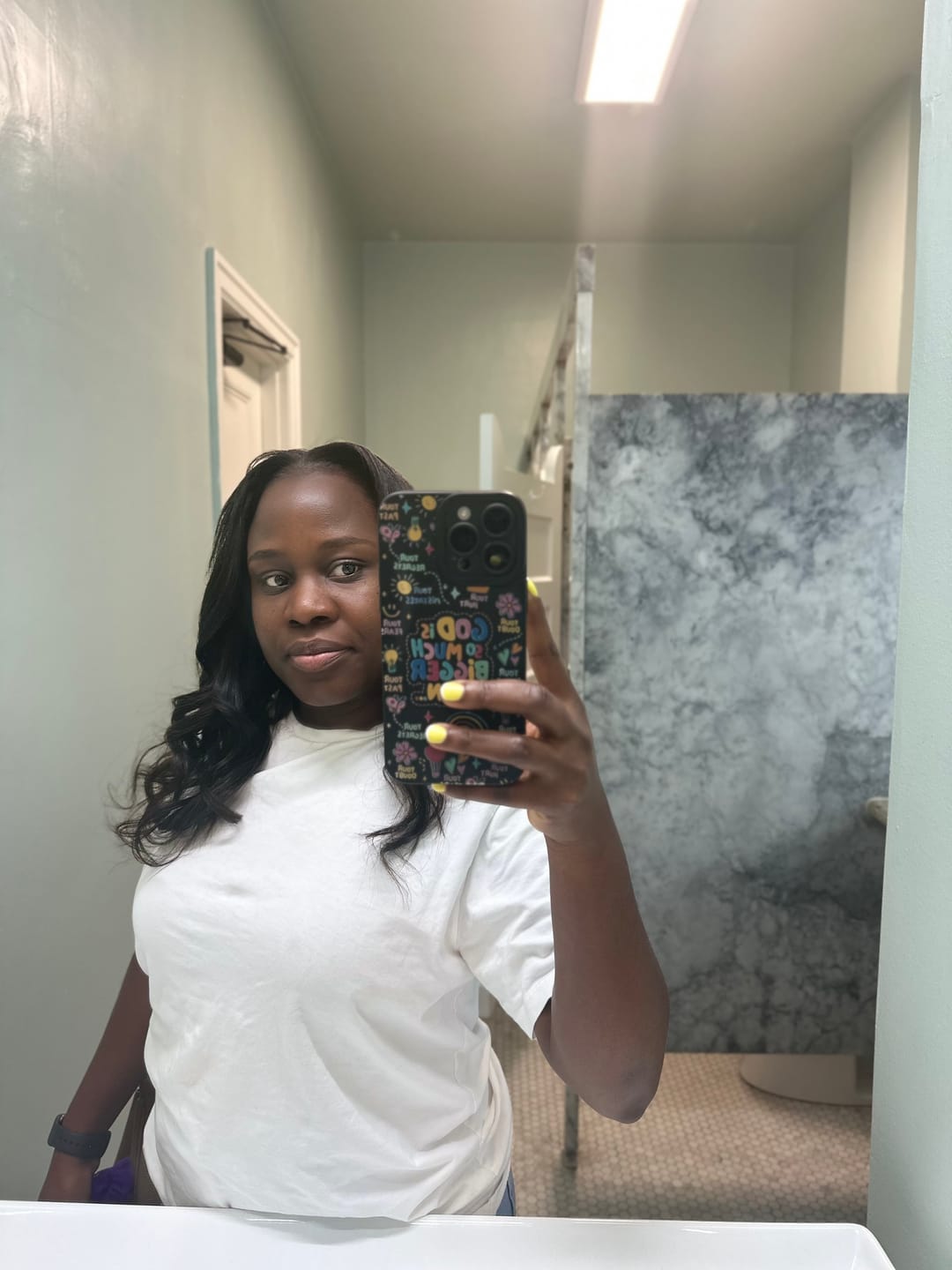 Customer photo review of Indian Wavy Bundle