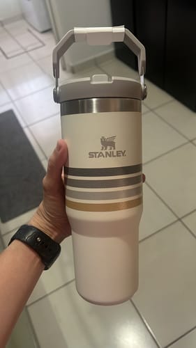 Customer photo review of Stanley Iceflow™ Flip Straw Varsity Tumbler | 887ML