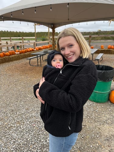 Customer photo review of Happy Baby Original Baby Carrier