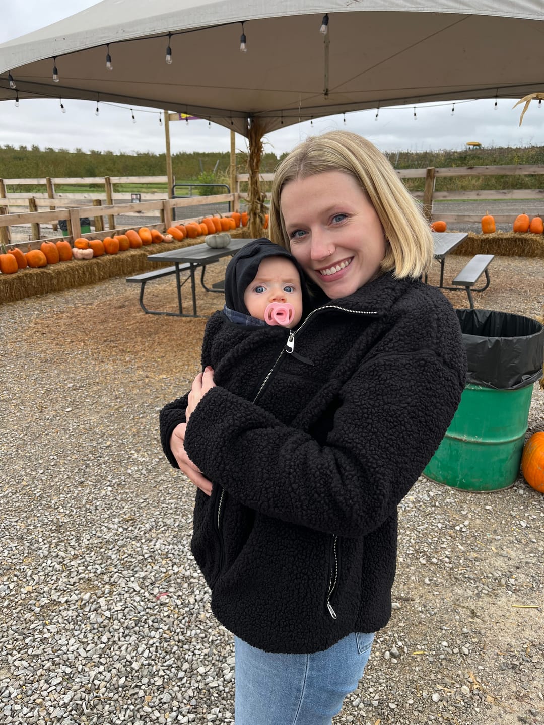 Customer photo review of Happy Baby Original Baby Carrier
