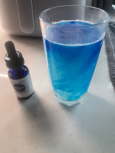 Customer photo review of Meraki Blu USP Grade Methylene Blue 150mg