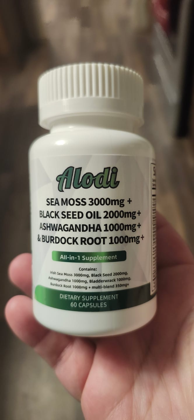 Customer photo review of Super Sea Moss Capsule Blend