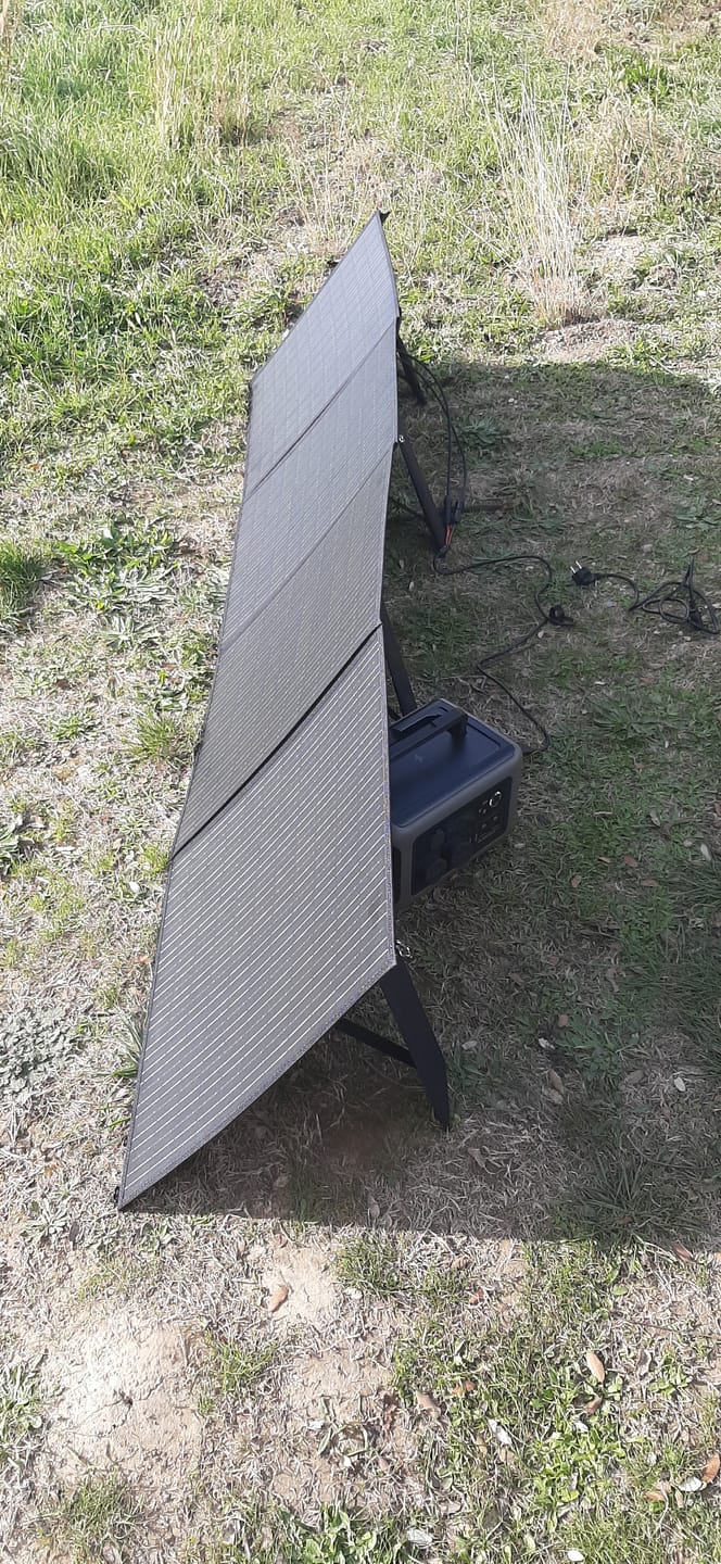 Customer photo review of ALLPOWERS 600W Générateur Solaire R600 avec PV200W