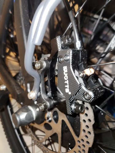 Customer photo review of DUOTTS Brake Pads & Hydraulic Brake