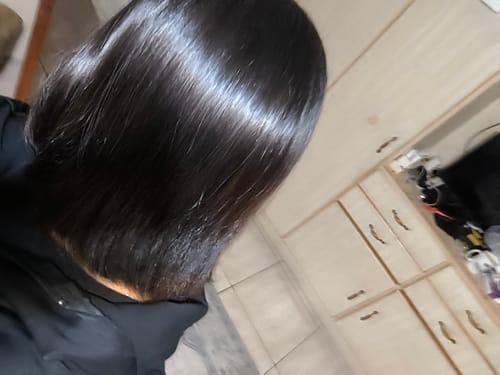 Customer photo review of Moyoko Magnitude 2-in-1 Hot Air Brush Black | Dry & Style Together