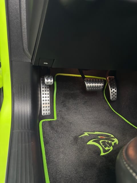 Customer photo review of Speedlogix Parking Brake Cover 2005-2023 Challenger/Charger
