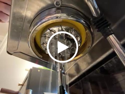 Customer video review of High Diffusion Espresso Shower Screen - Gaggia