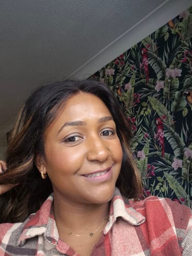 Customer photo review of Curved Mini Hoops