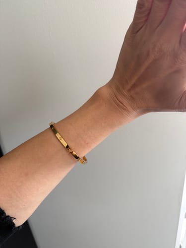 Customer photo review of LOVE BRACELET 3.65MM