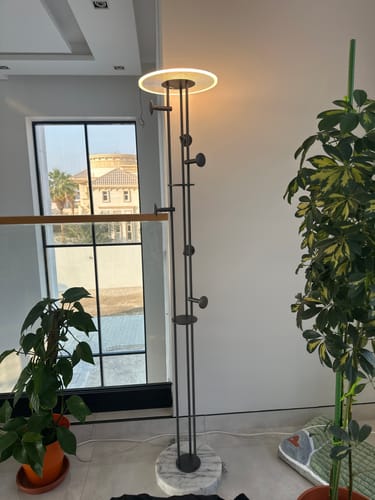 Customer photo review of Eon Clothing Hanger With LED Floor Lamp MA06126F-001/C1