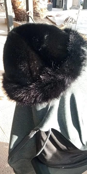 Customer photo review of Tracy Faux Fur Hat