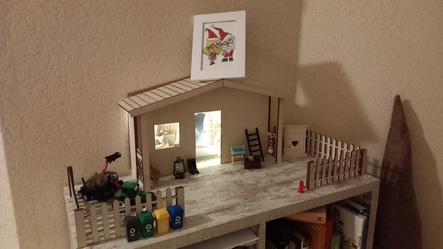Customer photo review of Wichtelhaus - Die Erweiterung für das Wichteltür Premium-Set