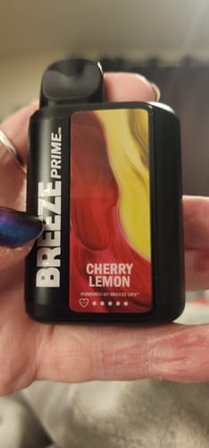 Customer photo review of Breeze Prime Edition Disposable Vape