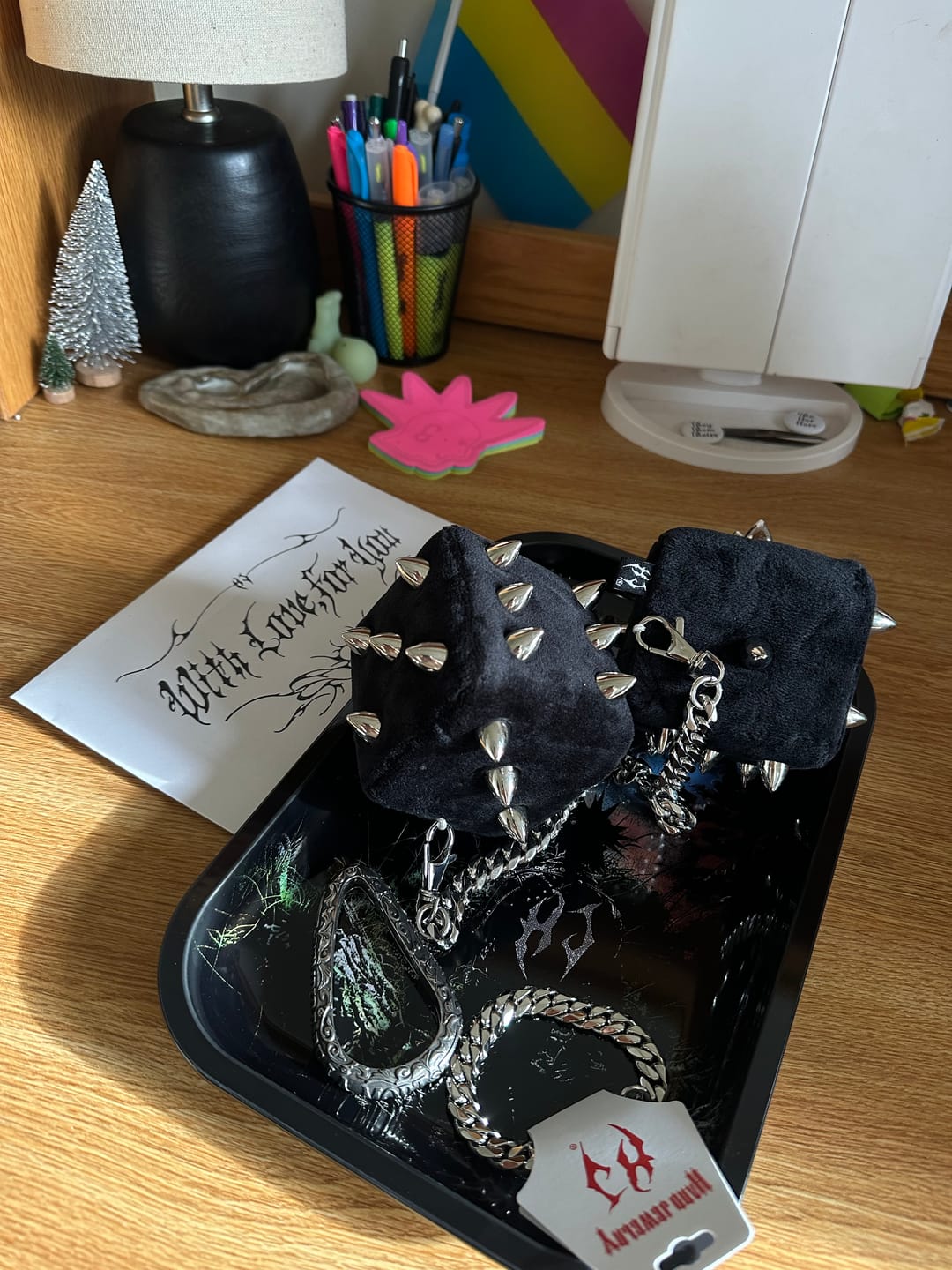 Customer photo review of SPIKE DICE PLUSHIE