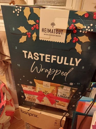 Customer photo review of Vorverkauf - Heimatgut Bio Snack Adventskalender