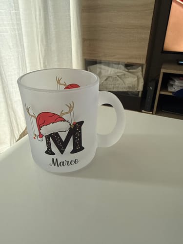 Customer photo review of Glühweintasse - Buchstabe und Name