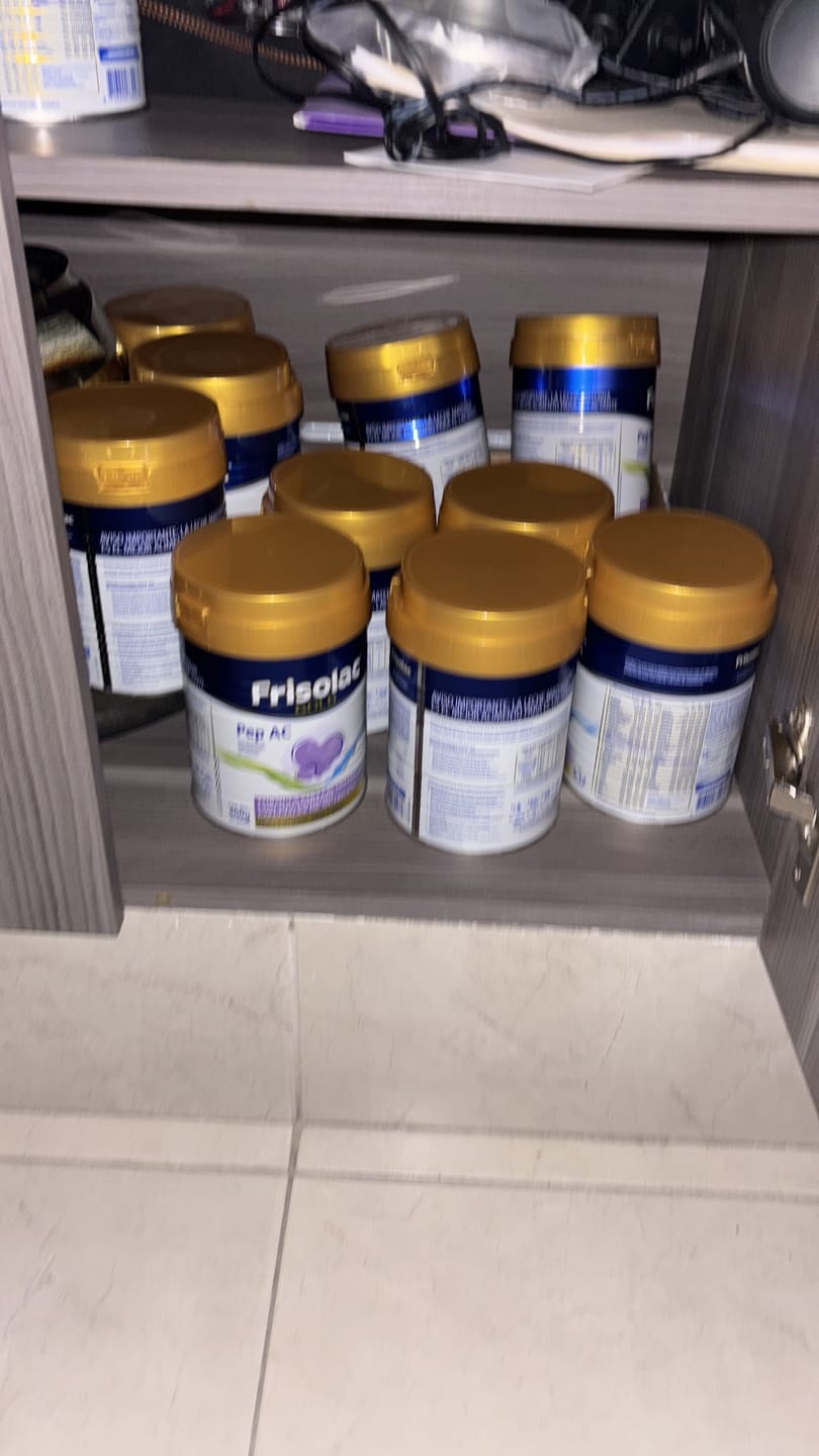 Customer photo review of Frisolac Gold Pep A C (0 A 12 Meses) Pack Con 800 Gr