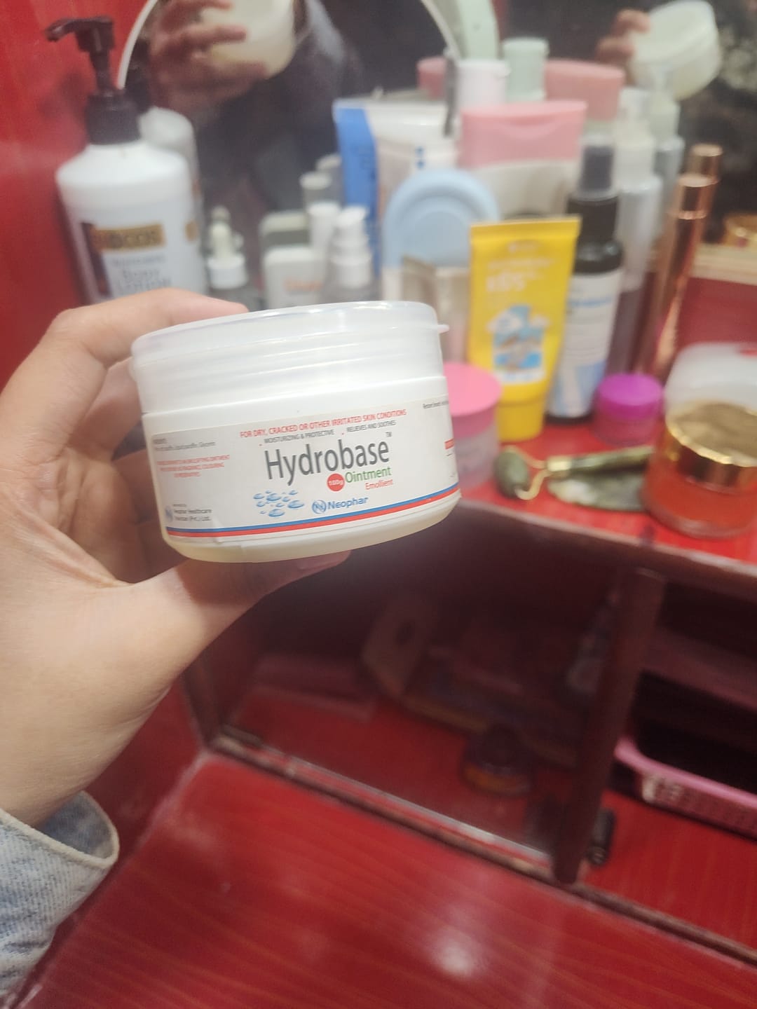 Customer photo review of Hydrobase Emollient Ointment