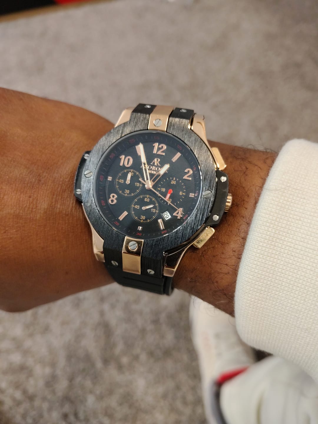 Customer photo review of RoseGold SpeedRacer 2.0