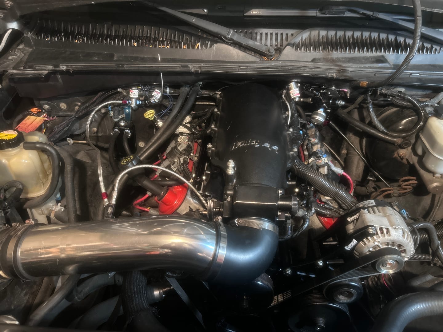 Customer photo review of Motion Raceworks 48" Throttle Cable w/ GM/Ford Pedal Attachment 18-141