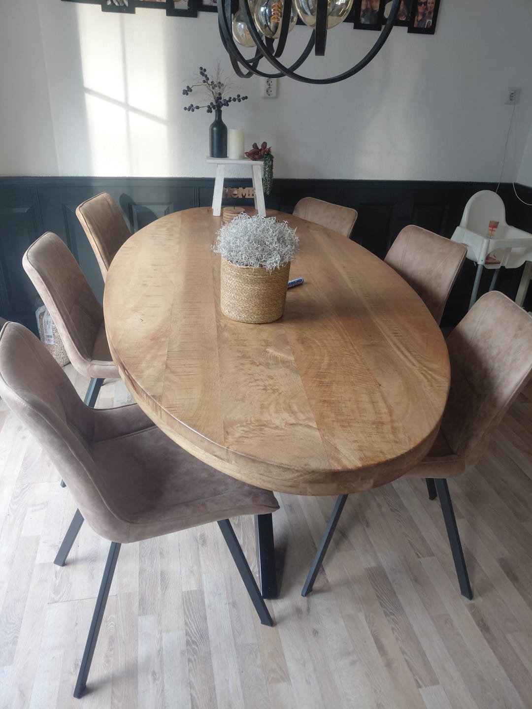 Customer photo review of Luna Stoel - Taupe