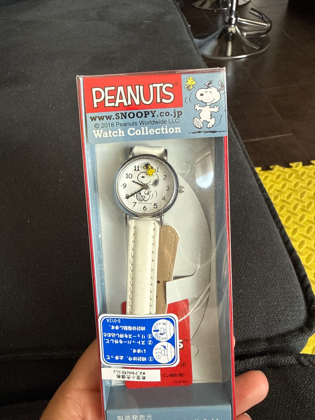 Customer photo review of Reloj Q&Q JDM P003-314 Peanuts Snoopy Mini 26mm