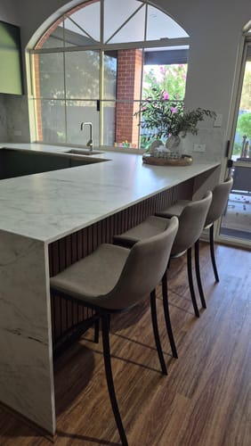 Customer photo review of Chelsea 67cm Kitchen Bar Stool "Create Your Own"