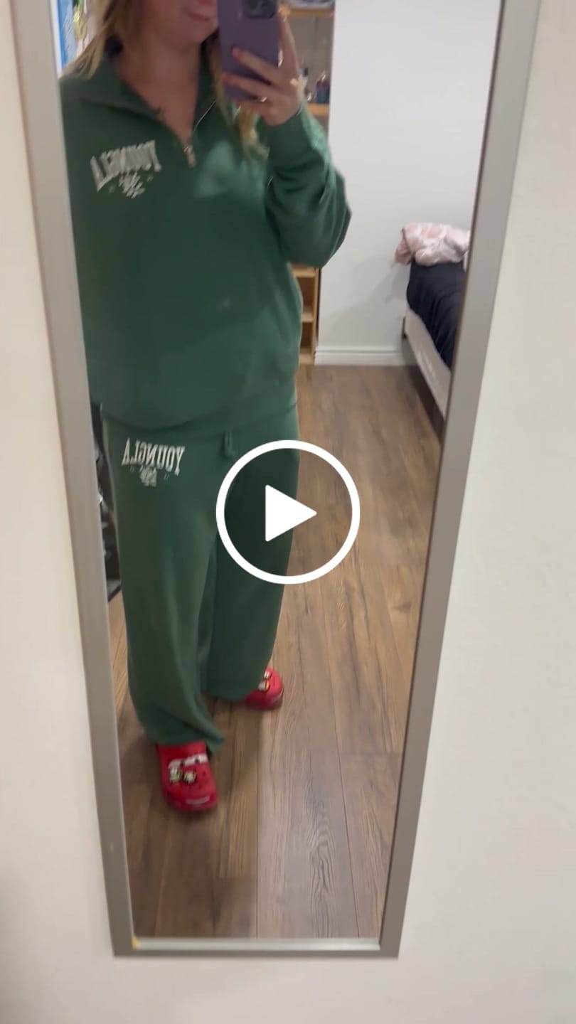 Customer video review of W2213 - OTG Straight Leg Joggers