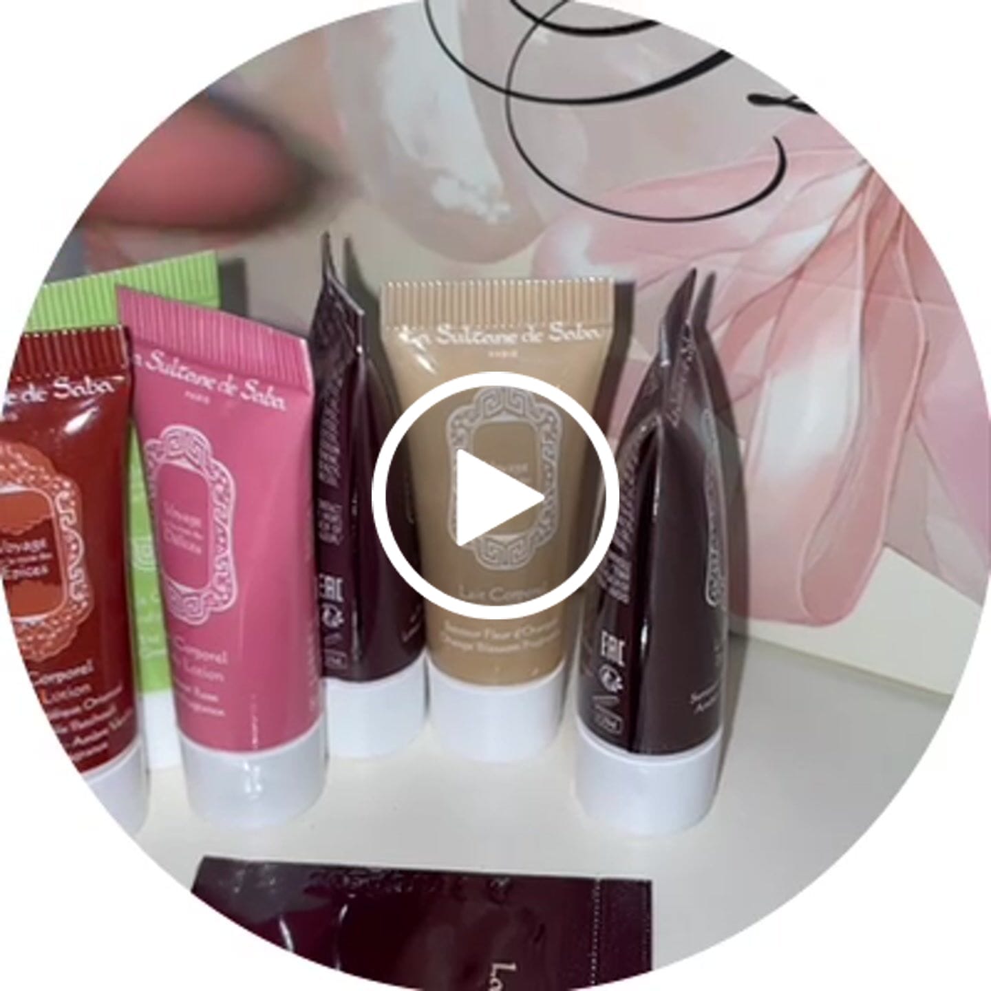 Customer video review of Samples