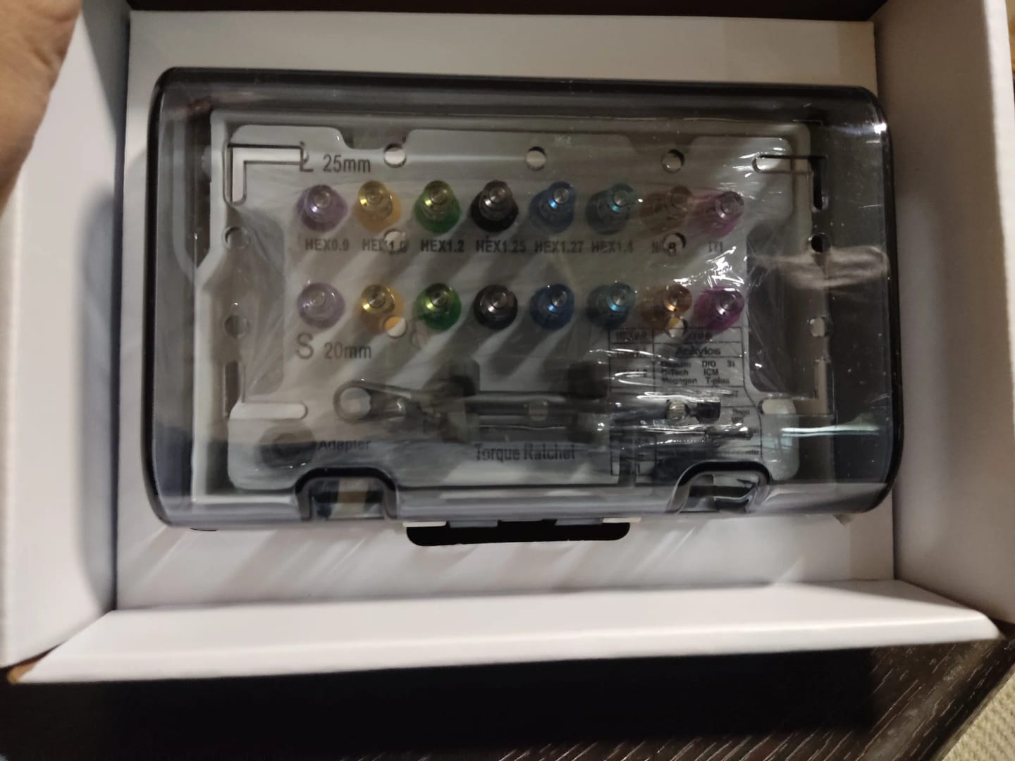 Customer photo review of All in 1 Implant Screw Drivers - Torque Boxes