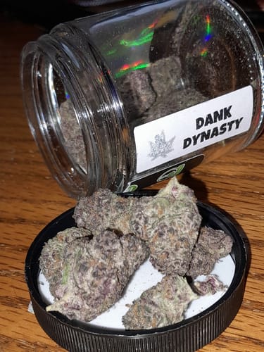 Customer photo review of Dank Dynasty Exotic THCA Flower