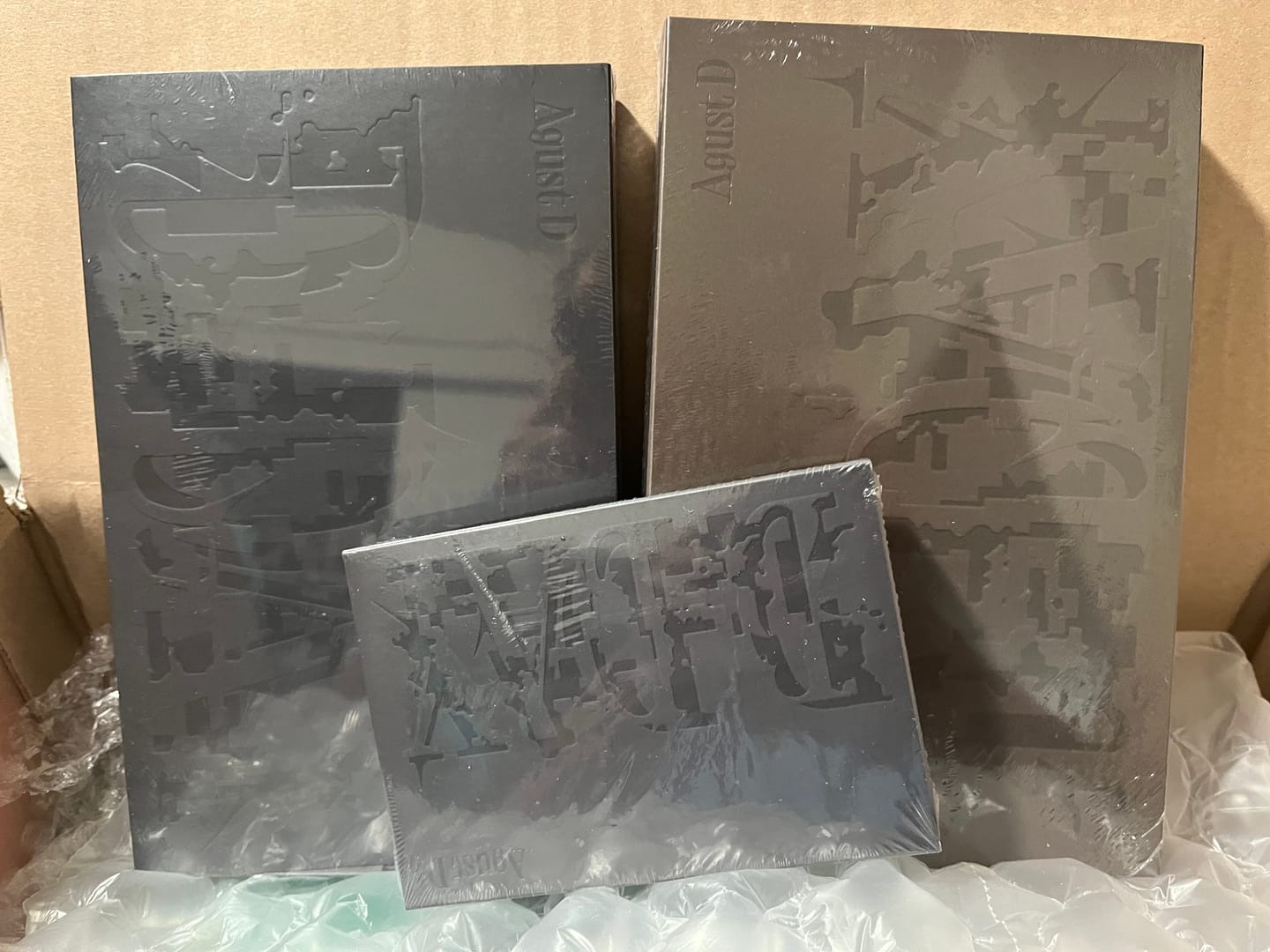 Customer photo review of BTS SUGA - D-DAY 1ST SOLO ALBUM