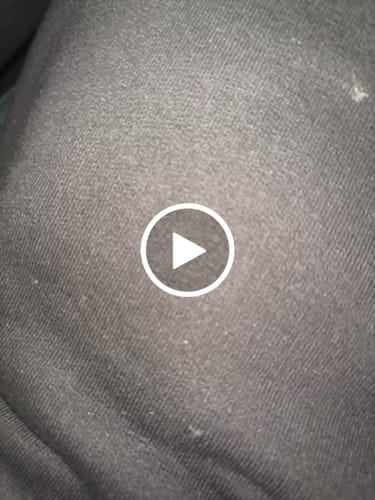 Customer video review of Celine Gothic Embroidered Plain Loose T-shirt Black Cotton