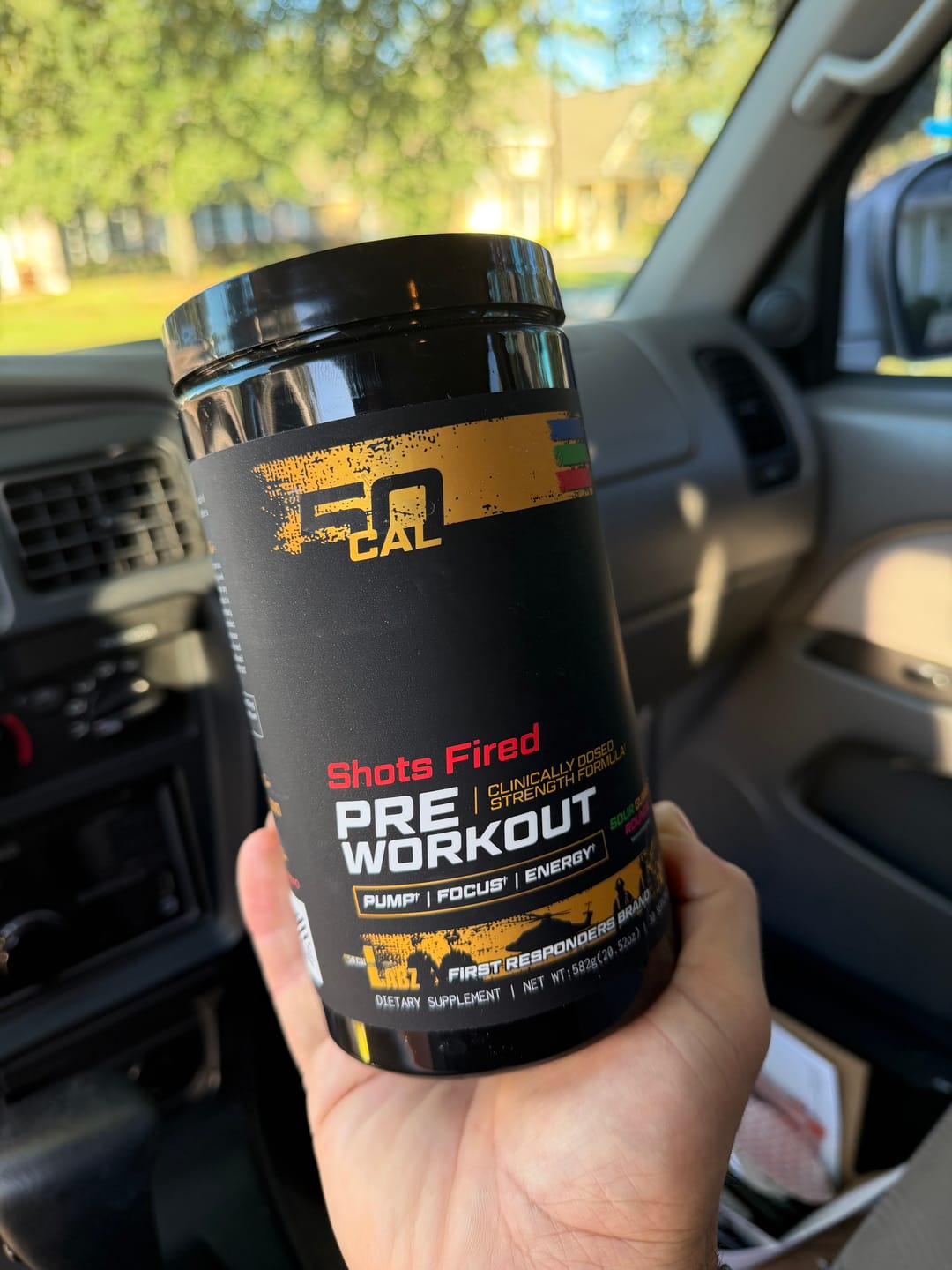 Customer photo review of Shots Fired® - PreWorkout