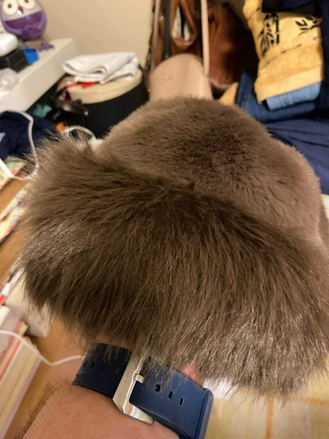 Customer photo review of Tracy Faux Fur Hat