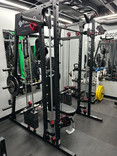 Customer photo review of M4-2.0 Elite All-In-One Smith Machine Functional Trainer with Dual Weight Stacks (UPGRADED)