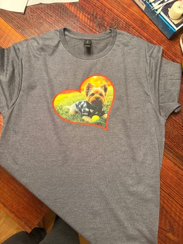 Customer photo review of Custom DTF Gang Sheet Builder