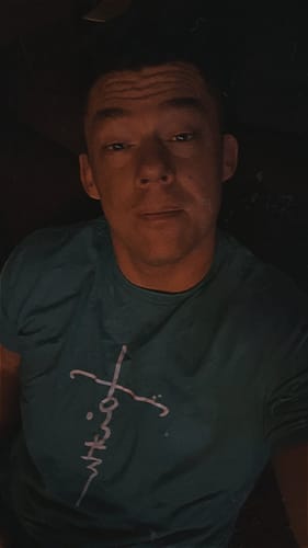 Customer photo review of Faith Cross Tee