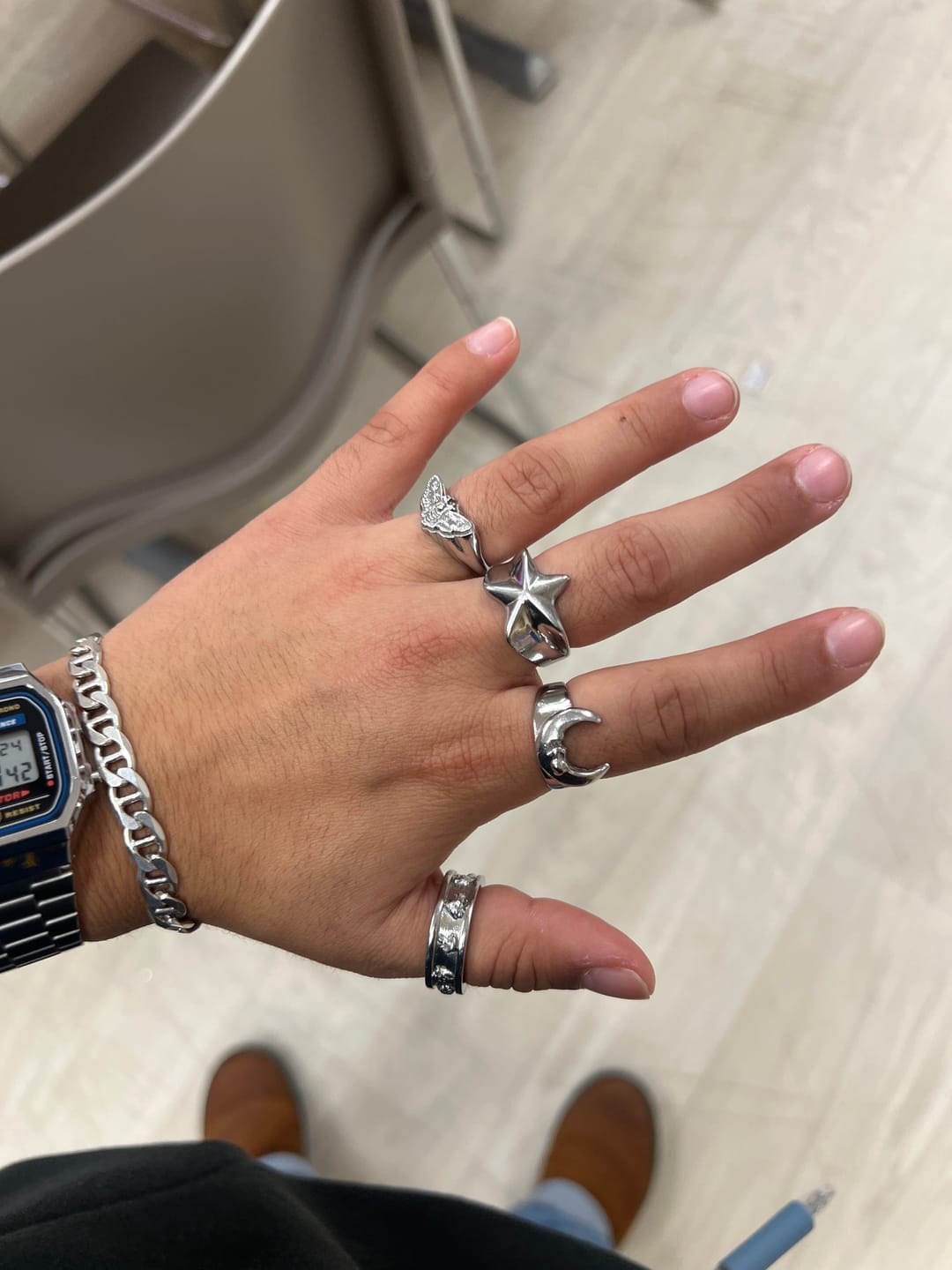 Customer photo review of ANTIQUE HEART RING