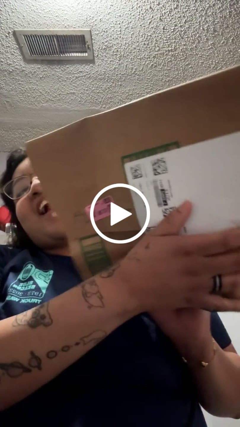 Customer video review of Purple vonSploof Personal Air Filter