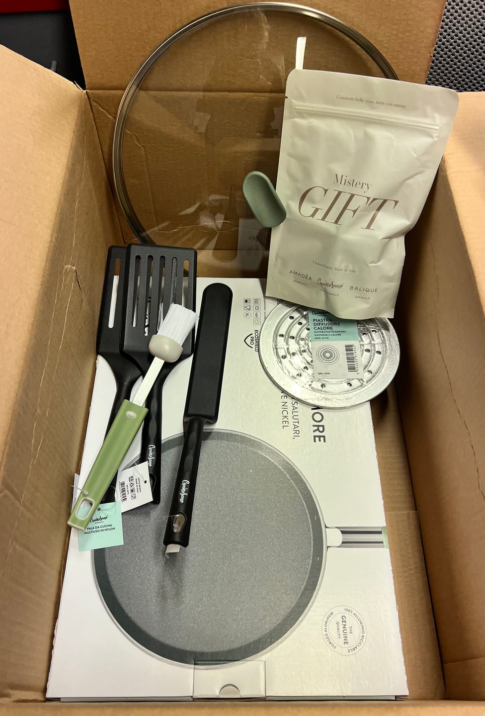 Customer photo review of Spargifiamma diffusore di calore per fornelli a gas da 16cm