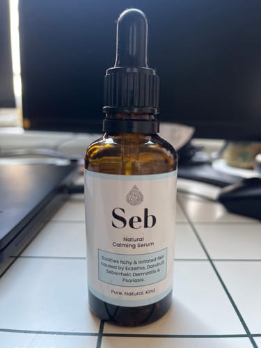 Customer photo review of Seb Natural Calming Serum