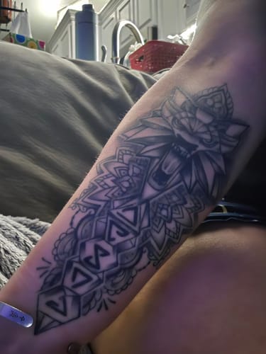 Customer photo review of Aerondight Silver Sword - The Witcher Sword