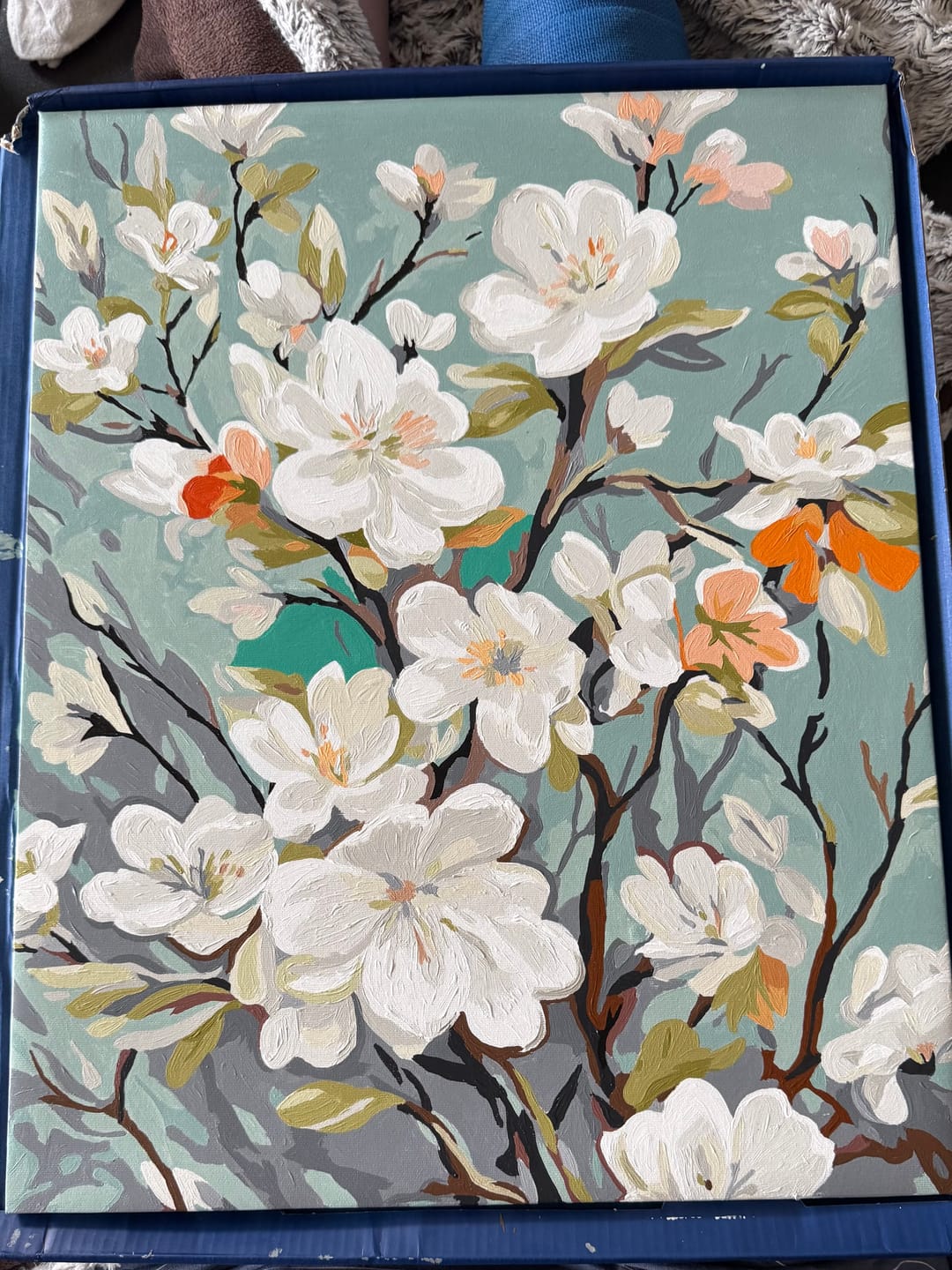 Customer photo review of Spring Blossom Tapestry